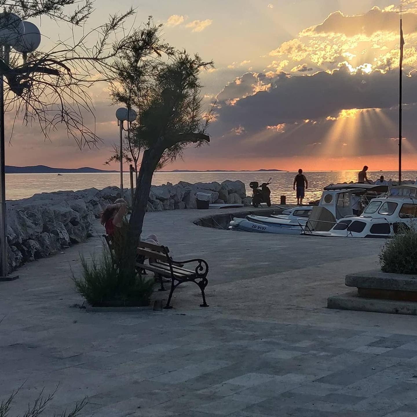 Apartment Milin By The Sea-Zadar-Diklo Exterior foto