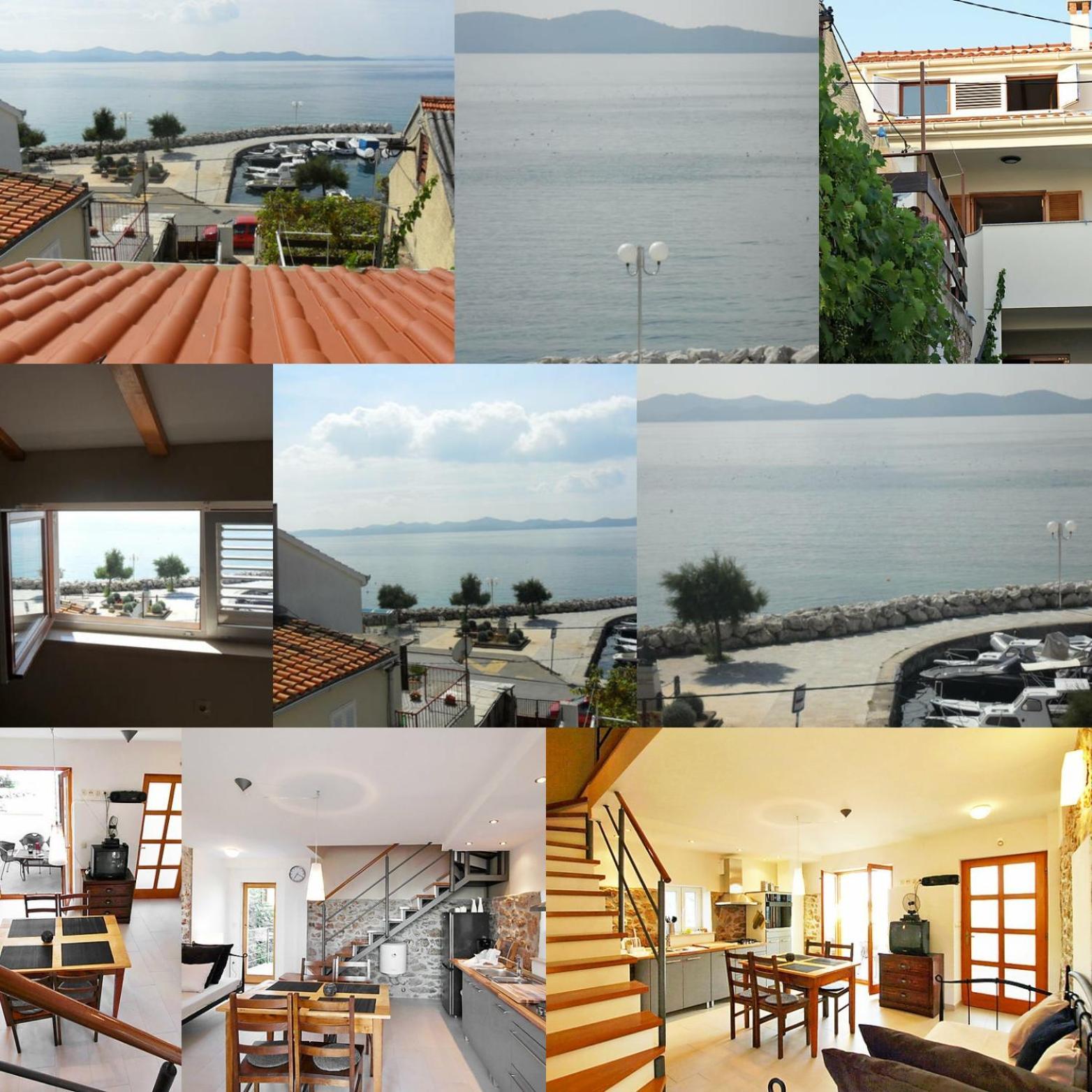 Apartment Milin By The Sea-Zadar-Diklo Exterior foto