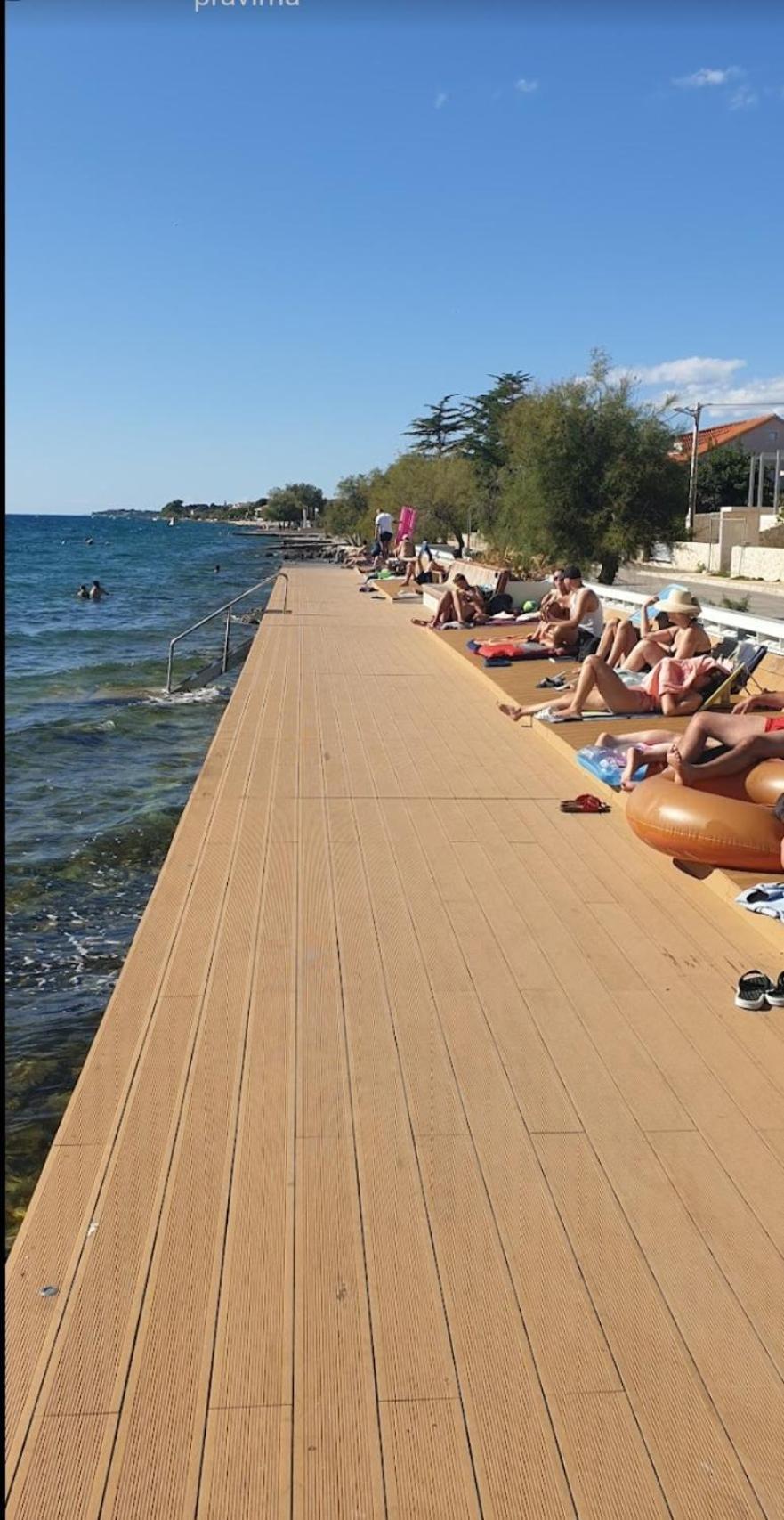 Apartment Milin By The Sea-Zadar-Diklo Exterior foto